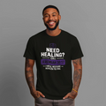 Bible Hotline: Healing — Streetwear Heavyweight Tee | Dripped in Grace