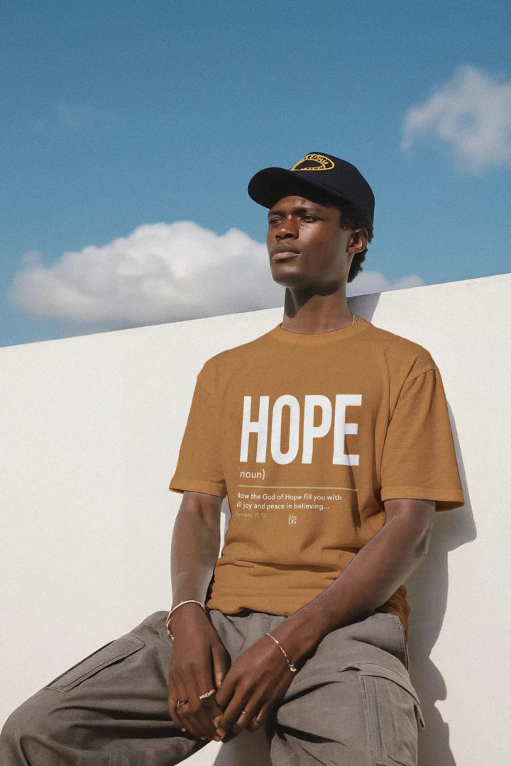 Hope — Streetwear Heavyweight Tee | Dripped in Grace