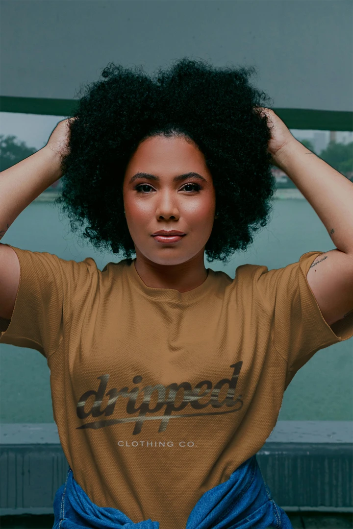Dripped Monogram — Streetwear Heavyweight Tee | Dripped Clothing Co.