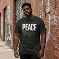 Peace — Streetwear Heavyweight Tee | Dripped in Grace