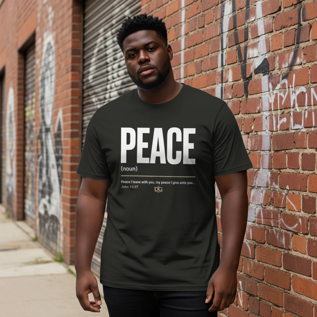 Peace — Streetwear Heavyweight Tee | Dripped in Grace