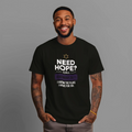 Bible Hotline: Hope — Streetwear Heavyweight Tee | Dripped in Grace