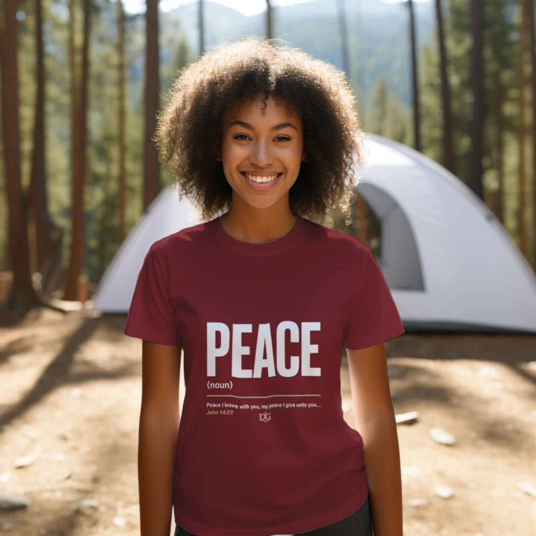 Peace — Streetwear Heavyweight Tee | Dripped in Grace